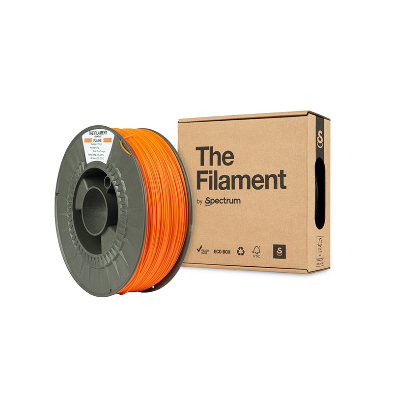 Spectrum The Filament Filament PLA HS 1000g, pure orange
