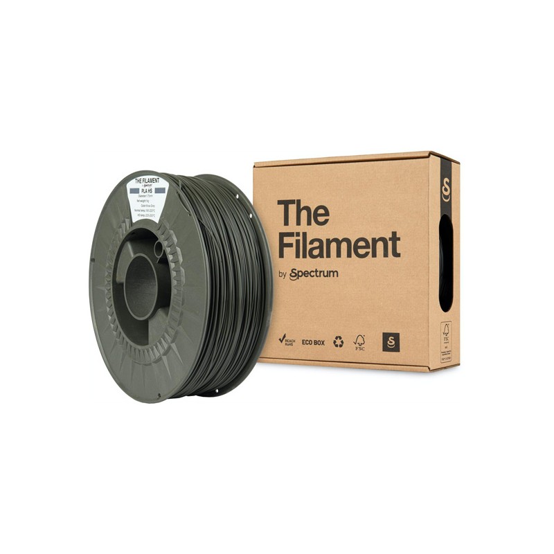 Spectrum The Filament Filament PLA HS 1000g, moss grey