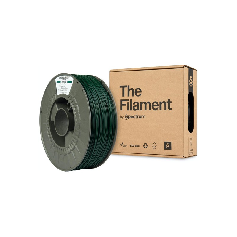 Spectrum The Filament Filament PLA HS 1000g, moss green