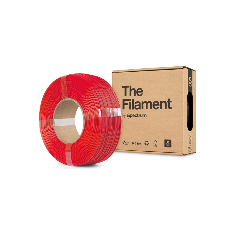Spectrum The Filament Filament ReFill PLA 1000g, technical red
