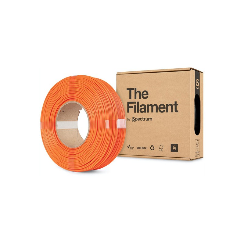Spectrum The Filament Filament ReFill PLA 1000g, machinery orange