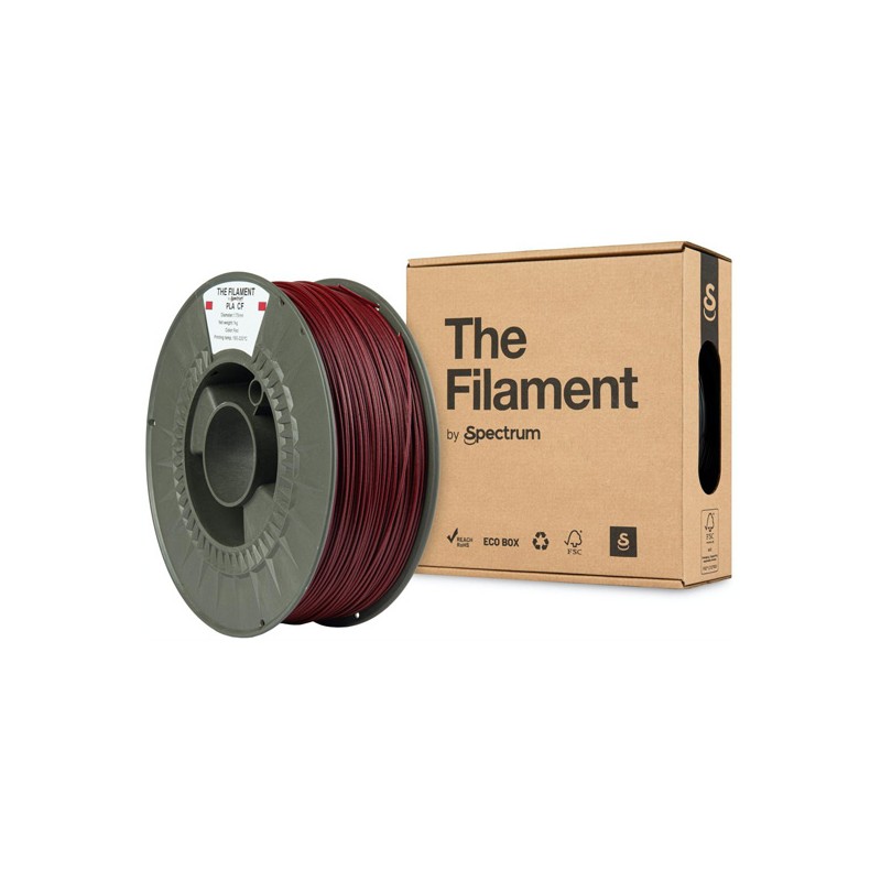 Spectrum The Filament Filament PLA CF 1000g, red
