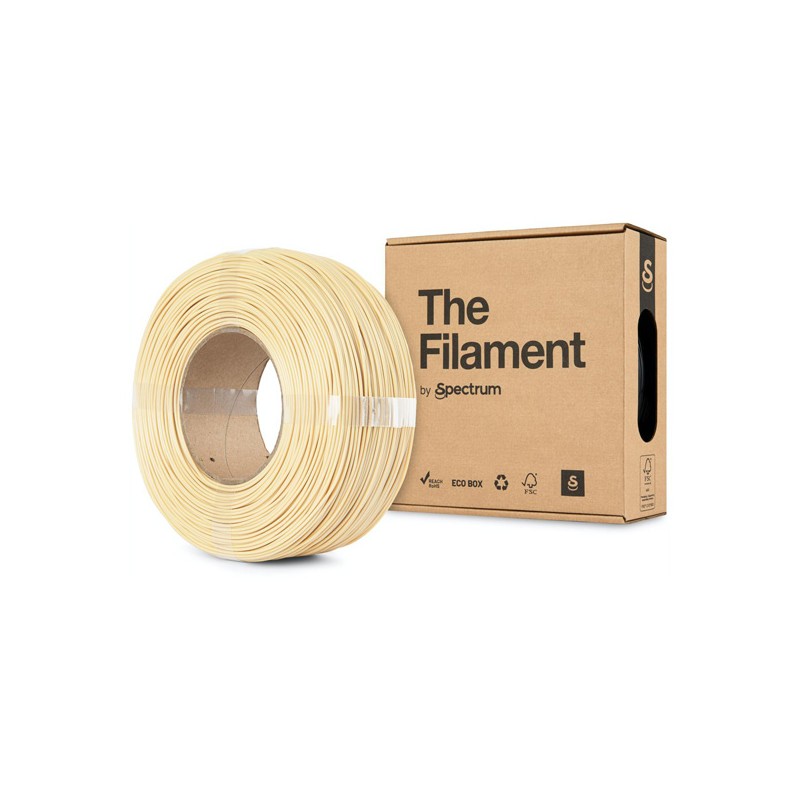 Spectrum The Filament Filament ReFill PLA HS 1000g, grid beige