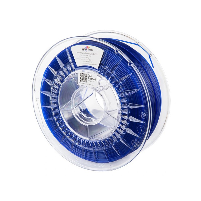 Spectrum Filament Premium PCTG 1000g, transparent blue