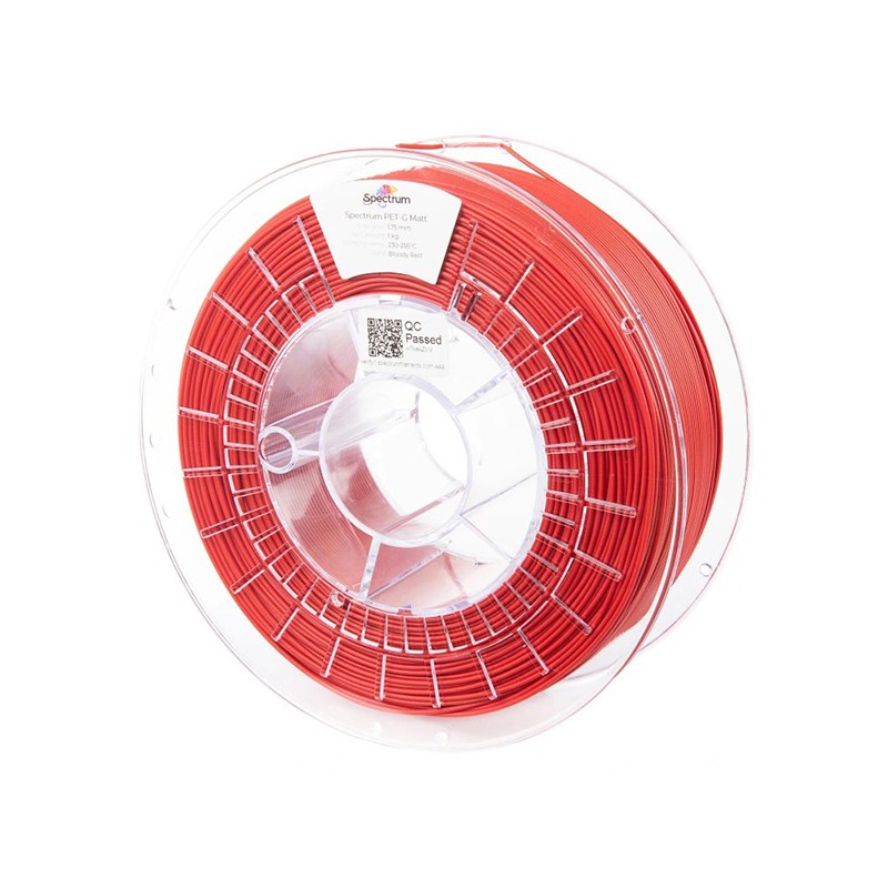Spectrum Filament PET-G Matt 1000g, bloody red