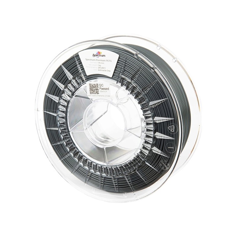 Spectrum Filament Premium PET-G 1000g, anthracite grey