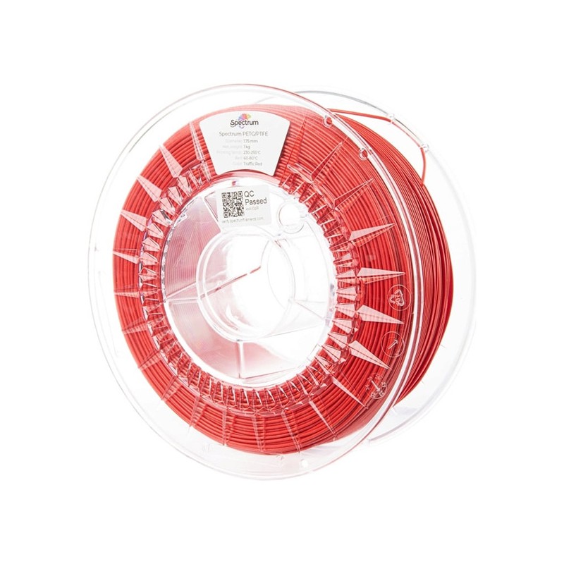 Spectrum Filament PET-G/PTFE 1000g, traffic red