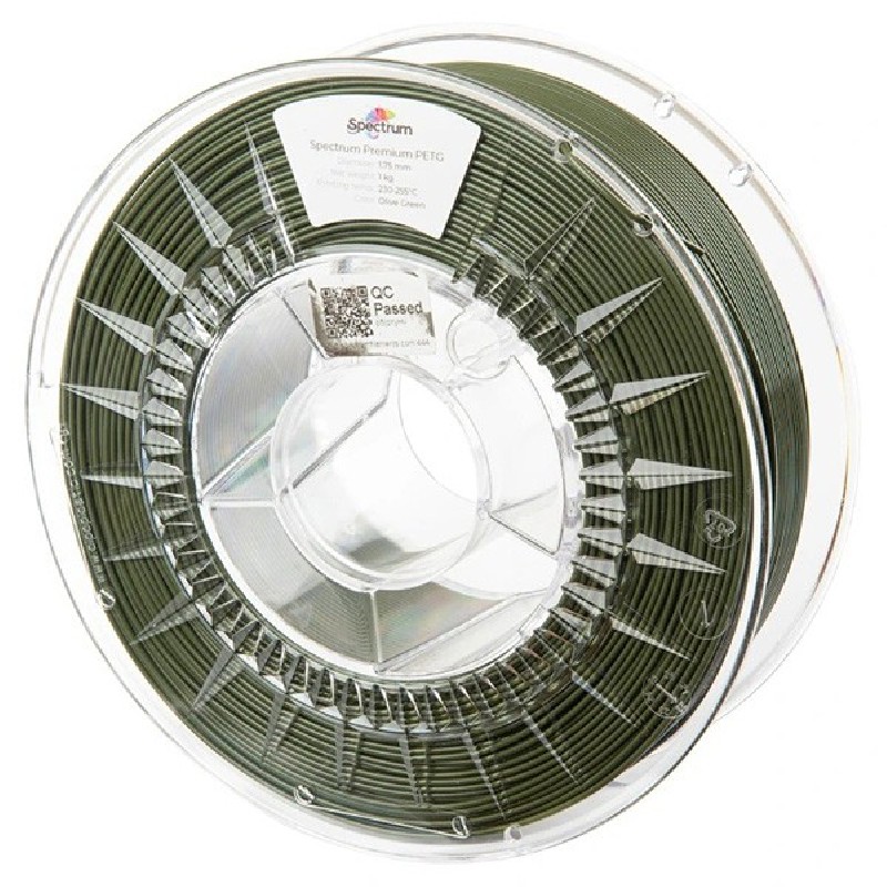 Spectrum Filament Premium PET-G 1000g, olive green, DOPRODEJ