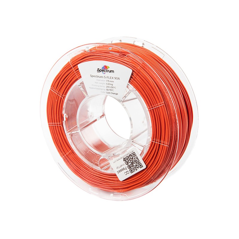 Spectrum Filament S-Flex 90A 250g, lion orange