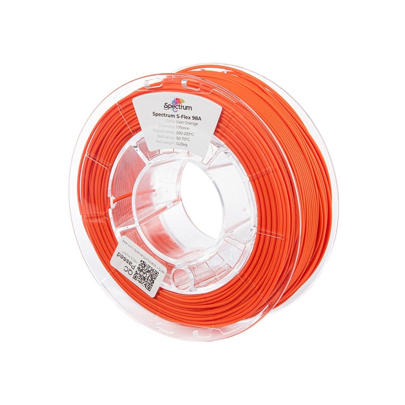 Spectrum Filament S-Flex 98A 250g, lion orange