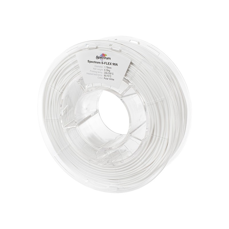 Spectrum Filament S-Flex 90A 250g, polar white