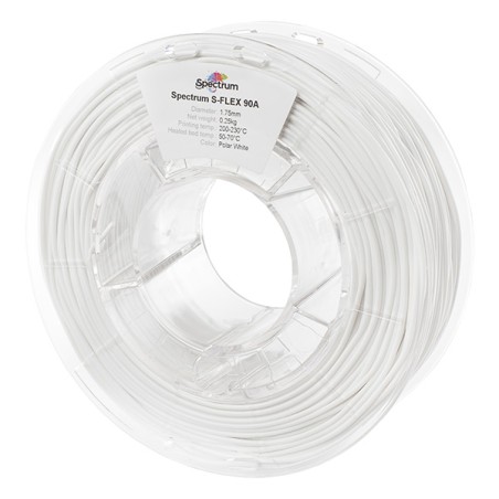 Spectrum Filament S-Flex 90A 250g, polar white