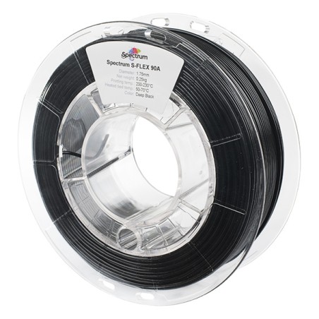 Spectrum Filament S-Flex 90A 250g, deep black 80262
