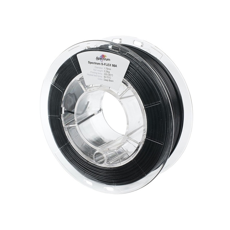 Spectrum Filament S-Flex 90A 250g, deep black 80523