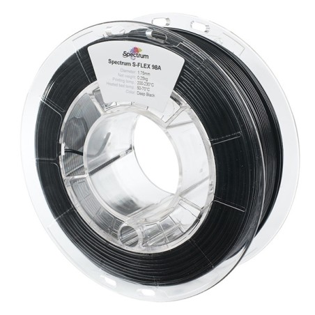 Spectrum Filament S-Flex 90A 250g, deep black 80523