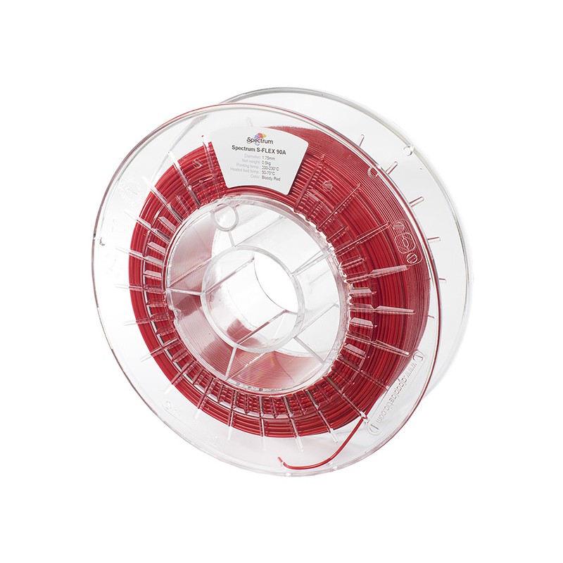 Spectrum Filament S-Flex 90A 500g, bloody red