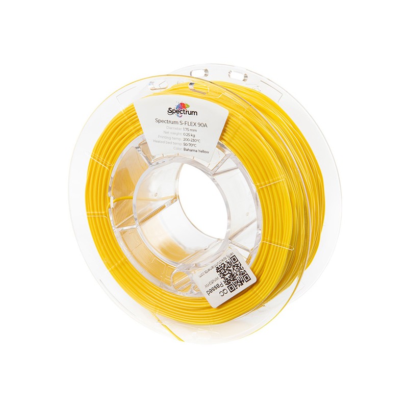 Spectrum Filament S-Flex 90A 250g, bahama yellow
