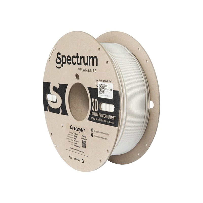 Spectrum Filament GreenyHT 1000g, signal white
