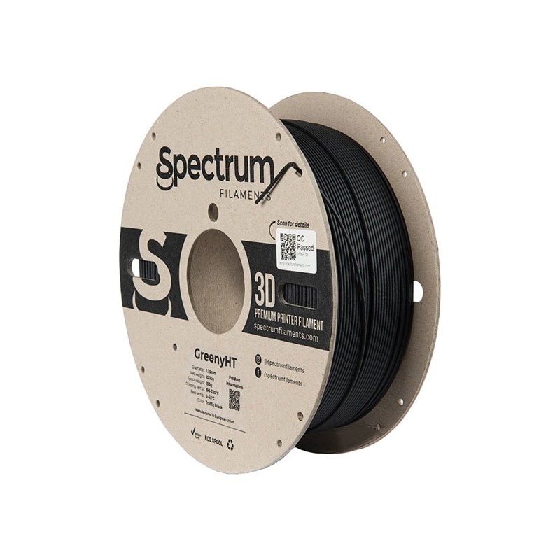 Spectrum Filament GreenyHT 1000g, traffic black