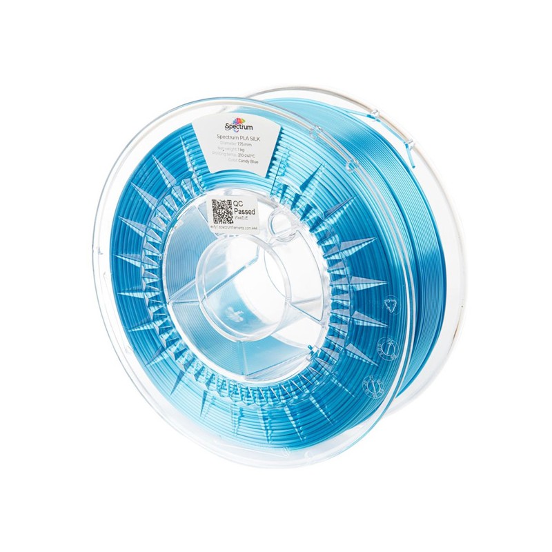 Spectrum Filament PLA Silk 1000g, candy blue