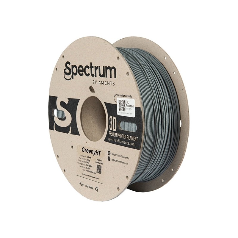 Spectrum Filament GreenyHT 1000g, anthracite grey