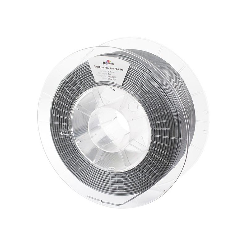 Spectrum Filament PLA Pro 1000g, silver star