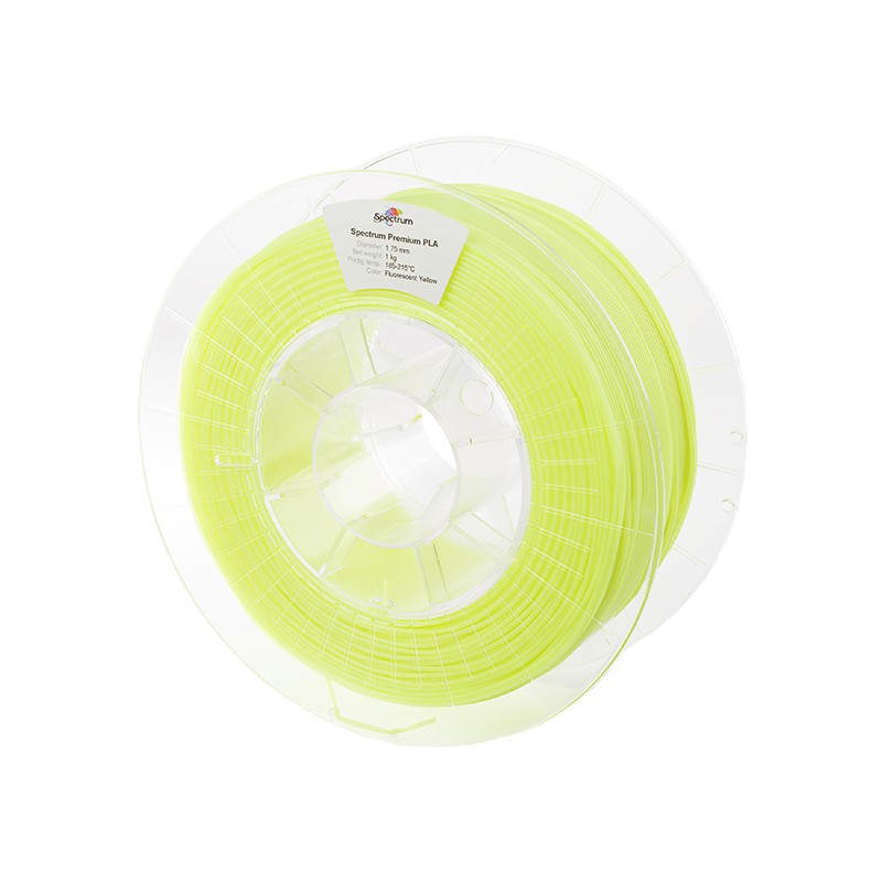 Spectrum Filament Premium PLA 1000g, fluorescent yellow