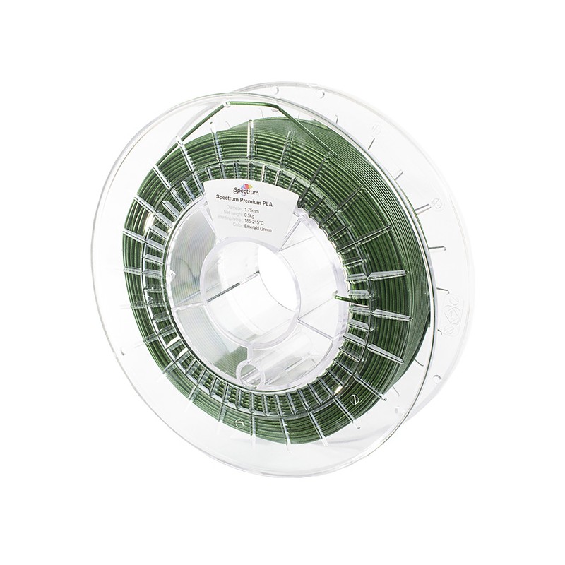 Spectrum Filament PLA Glitter 500g, emerald green