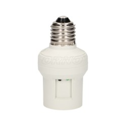 Objímka na žárovku 230V 50/60Hz, do 30m, MAX.100W, 20, bílá, ORNO, MAX. 100W, IP20