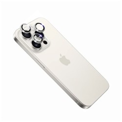 FIXED Sapphire Camera Glass iPhone 15Pro/15PM, sil