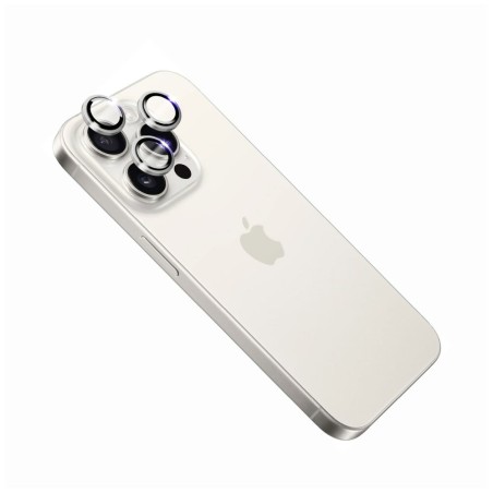 FIXED Sapphire Camera Glass iPhone 15Pro/15PM, sil