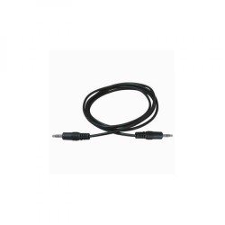 Audio kabel Jack (3.5mm) samec - Jack (3.5mm) samec, 5m, černý, DOPRODEJ