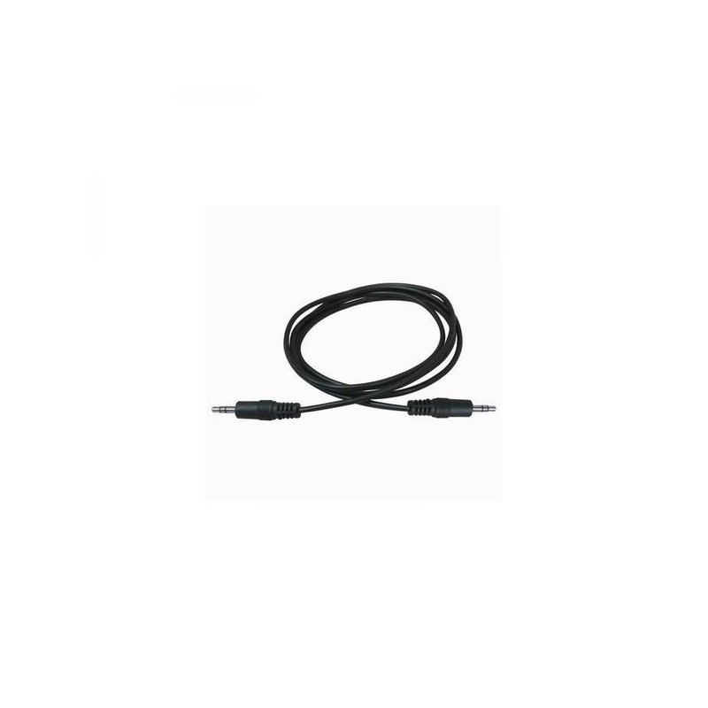 Audio kabel Jack (3.5mm) samec - Jack (3.5mm) samec, 5m, černý, DOPRODEJ