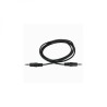 Audio kabel Jack (3.5mm) samec - Jack (3.5mm) samec, 5m, černý, DOPRODEJ