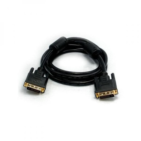 Video kabel DVI (24+1) samec - DVI (24+1) samec, Dual link, 20m, zlacené konektory, stíněný, černá, DOPRODEJ