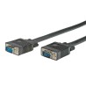 Video kabel SVGA (D-sub) samec - SVGA (D-sub) samec, 15m, zlacené konektory, stíněný, černá, DOPRODEJ