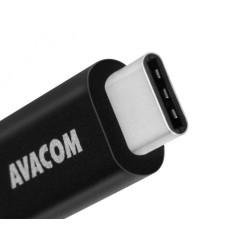Avacom USB kabel (3.0), USB A samec - USB C samec, 1m, černý, blistr, DCUS-TPC-100K