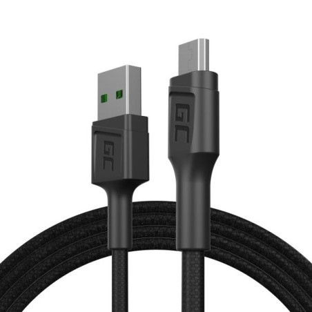 Green Cell kabel GC PowerStream USB-A - Micro USB 120 cm, Ultra Charge, QC 3.0