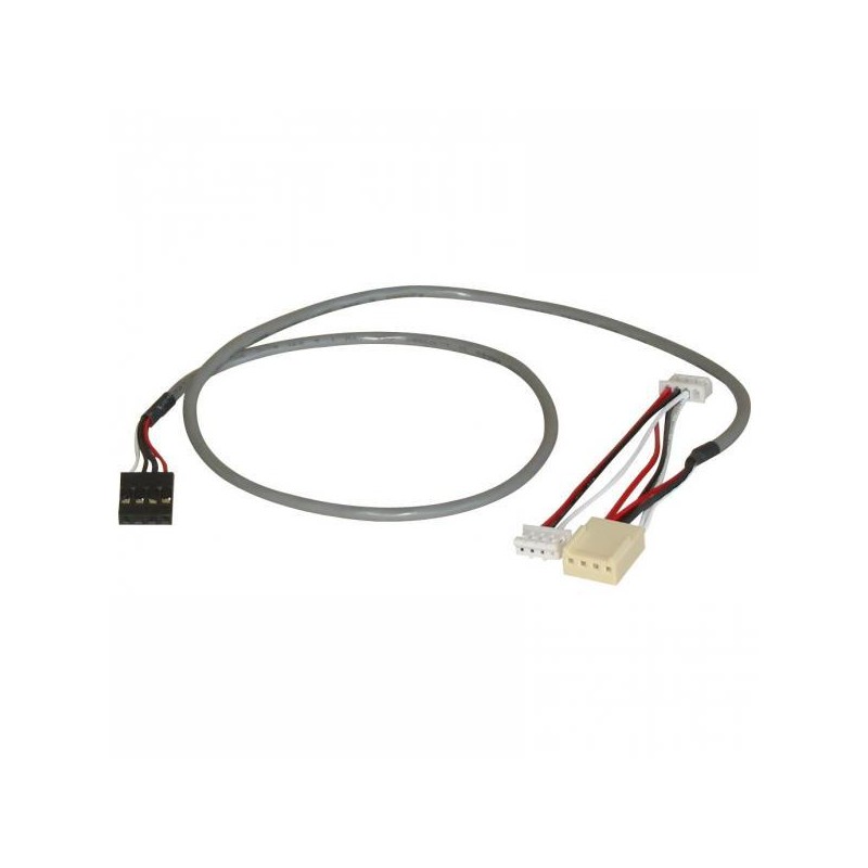 Logo Interní kabel černý 4-pin - 3x bílý 4-pin, šedý, DOPRODEJ