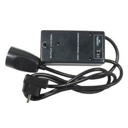 Síťový kabel stand-by EASY-OFF 230V se zapínaním pomocí dálkového ovládače, CEE7 (vidlice) - zásuvka, Max. 2300W, černý