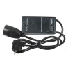 Síťový kabel stand-by EASY-OFF 230V se zapínaním pomocí dálkového ovládače, CEE7 (vidlice) - zásuvka, Max. 2300W, černý