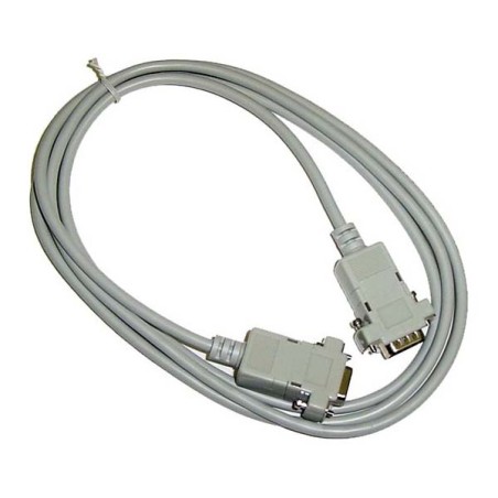 Datový kabel sériový, DB9 samice - DB9 samice, 2 m, LAPLINK, křížený, šedý, baleno v sáčku