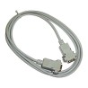 Datový kabel sériový, DB9 samice - DB9 samice, 2 m, LAPLINK, křížený, šedý, baleno v sáčku