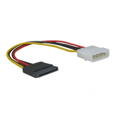 Kabel k HDD/SSD/DVD/BD interní napájecí, DC SATA - DC 5,25", 0.2 m, baleno v sáčku