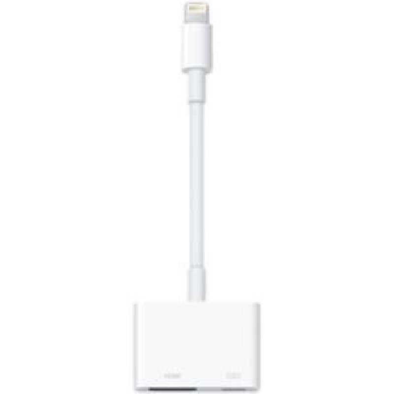 Redukce Apple digitální AV adaptér Lightning 3-port, MD826ZM/A, bílá, 16.1, Apple, Lightning M, Lightning F, 1x HDMI