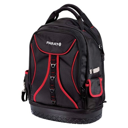 Batoh na nářadí Parat, černý z nylonu, Katun