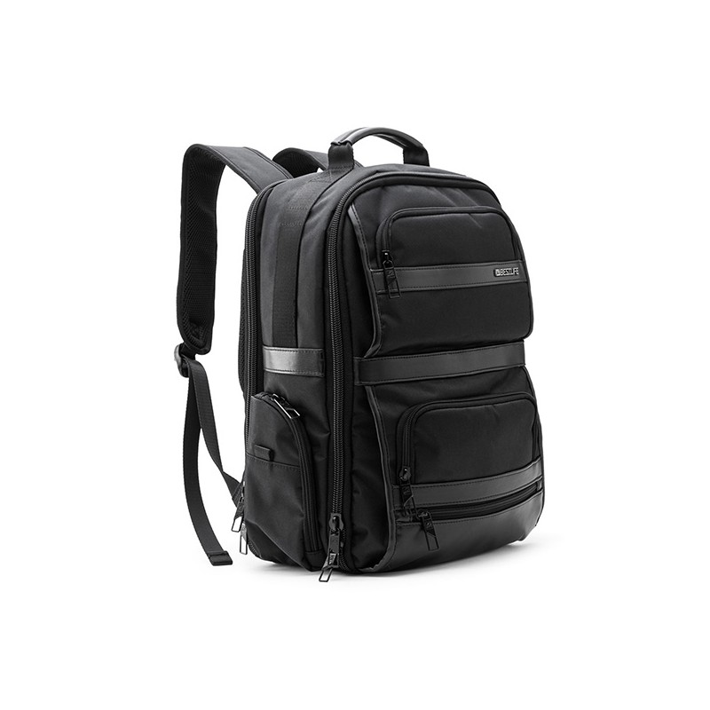 Batoh na notebook 15,6", Aster, černý z nylonu, Bestlife