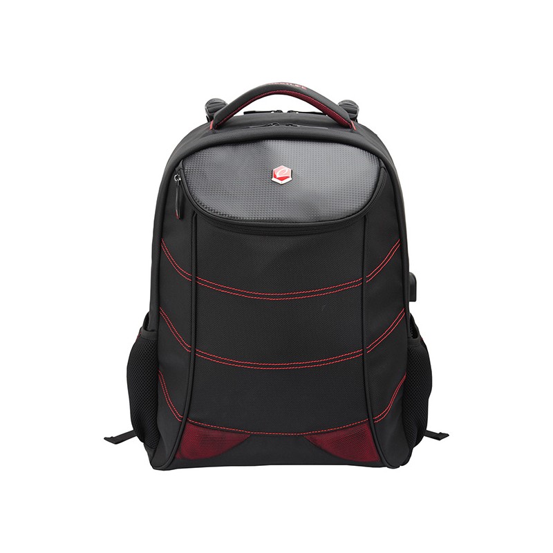 Batoh na notebook 17", Snake Eye, černý z nylonu, Bestlife