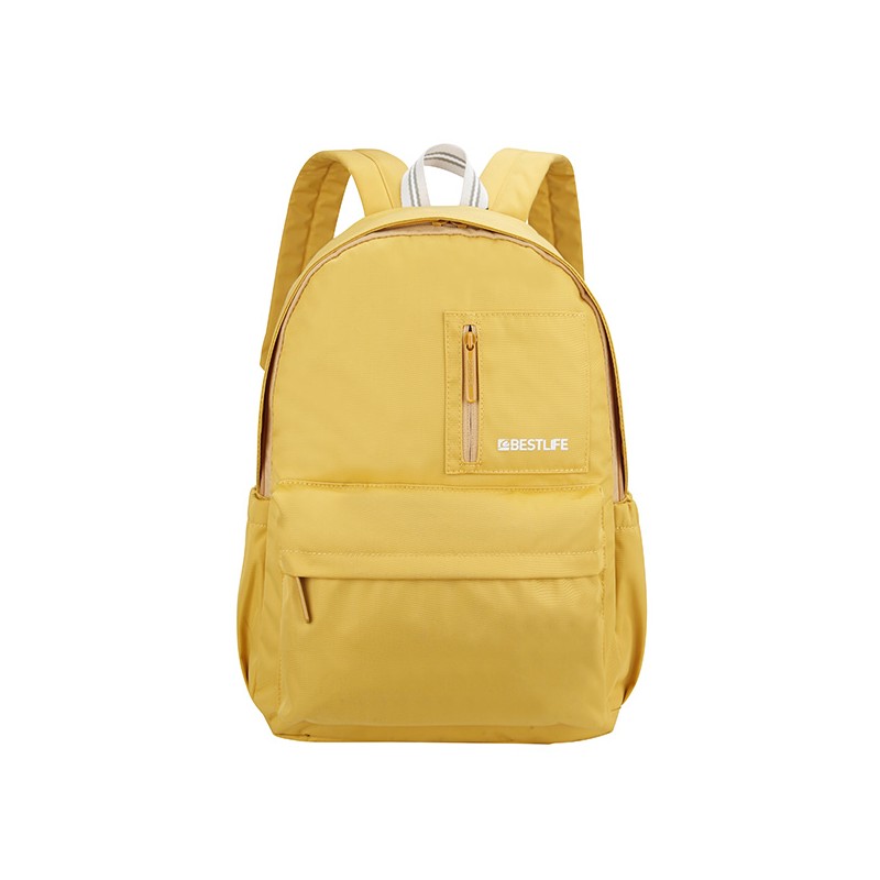 Batoh na notebook 15,6", COL-Rainbow, žlutý z polyesteru, Bestlife