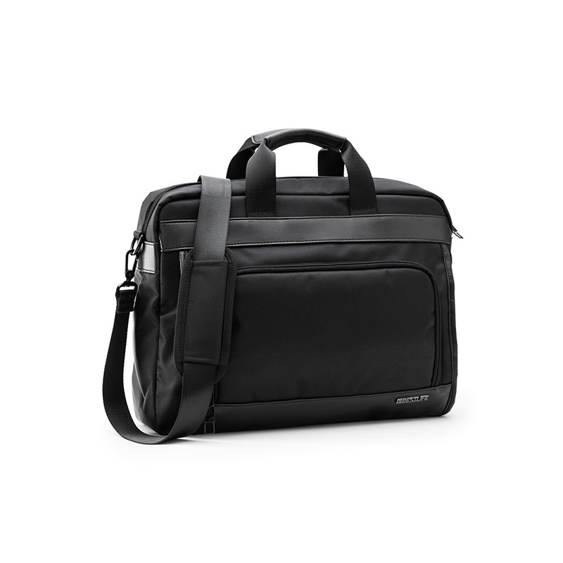 Brašna na notebook 15,6", Aster, černá z nylonu, Bestlife